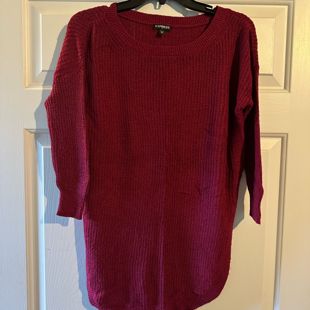 Express Women's Red Sweater